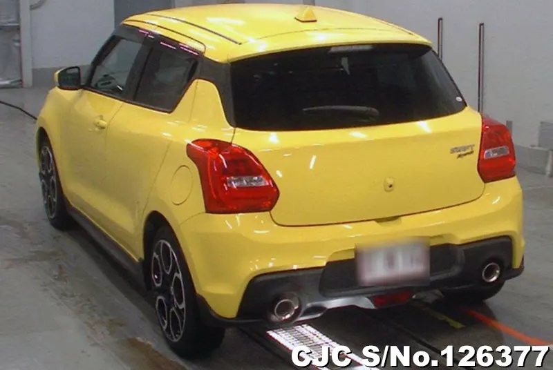 Suzuki Swift Sports in Yellow for Sale Image 1
