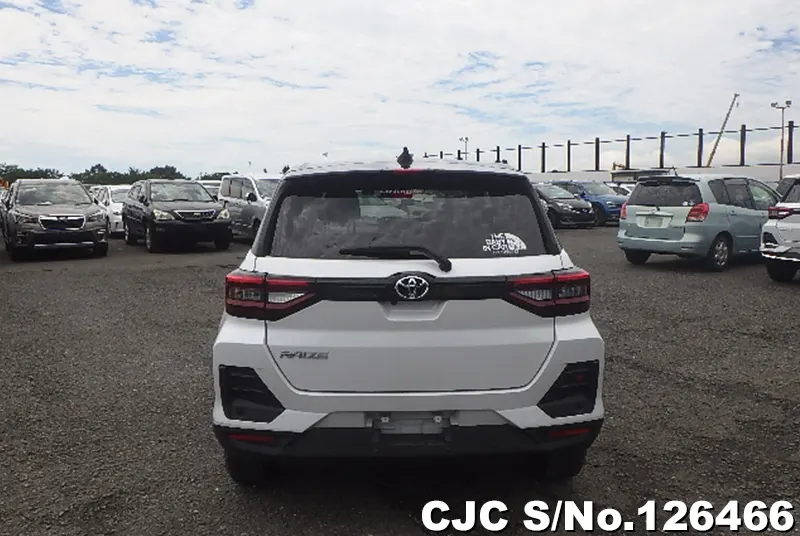 Toyota Raize in White for Sale Image 5