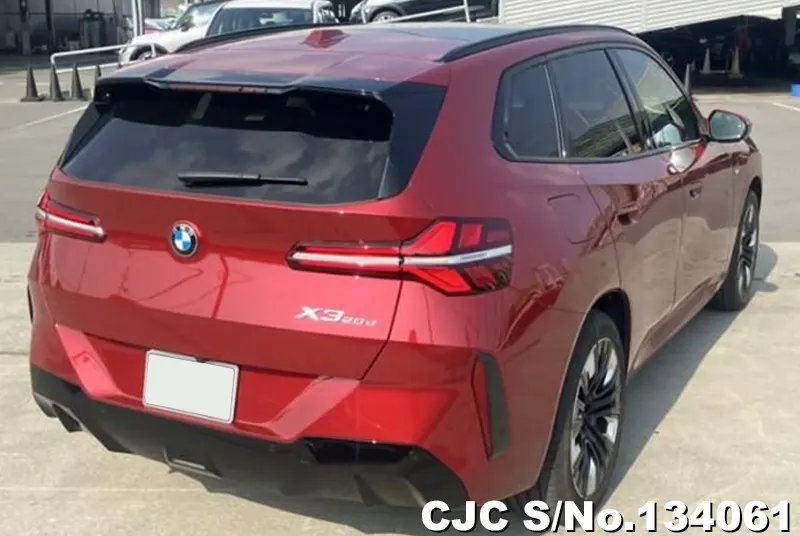 BMW X3 in Red for Sale Image 1