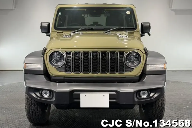 Jeep Wrangler in Green for Sale Image 2