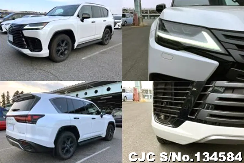 Lexus LX 600 in Pearl for Sale Image 2