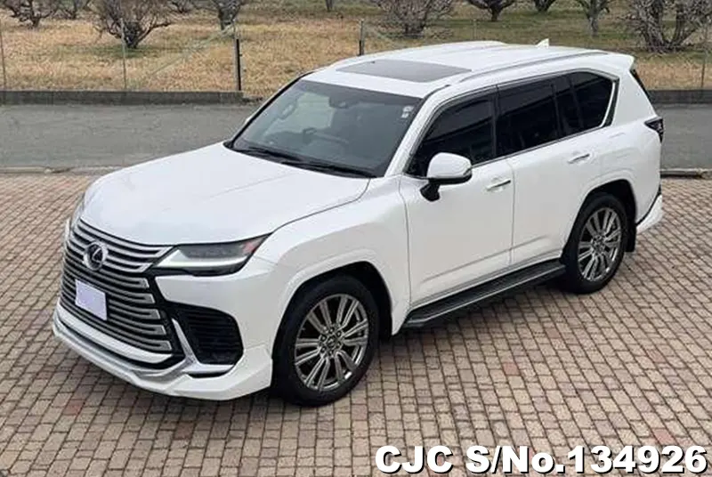 Lexus LX 600 in White for Sale Image 1