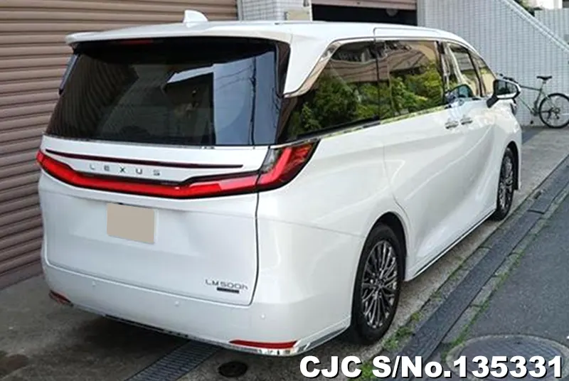 Lexus LM500h in White for Sale Image 1