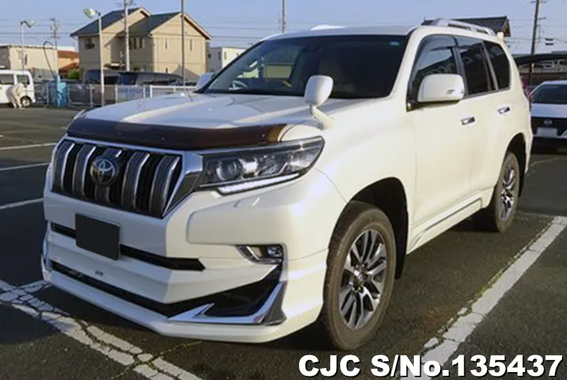 Toyota Land Cruiser Prado in Pearl for Sale Image 3