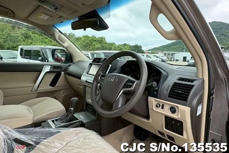 Toyota Land Cruiser Prado in Gray for Sale Image 11
