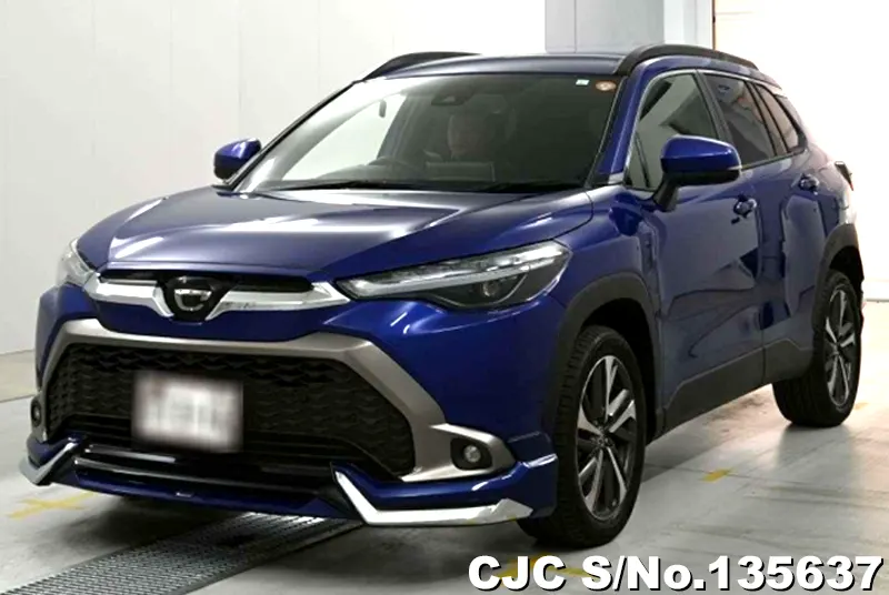 Toyota Corolla Cross in Blue for Sale Image 3