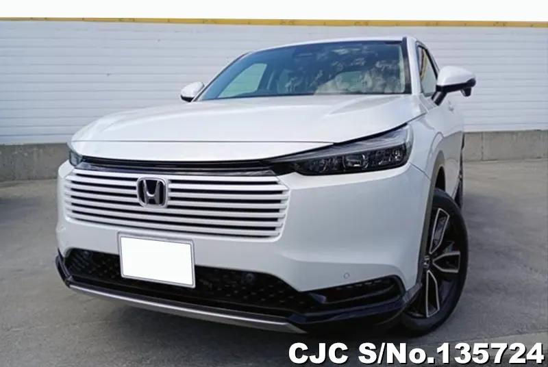 Honda Vezel in White for Sale Image 2