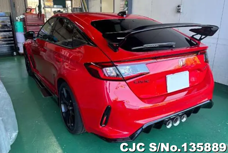 Honda Civic in Red for Sale Image 1