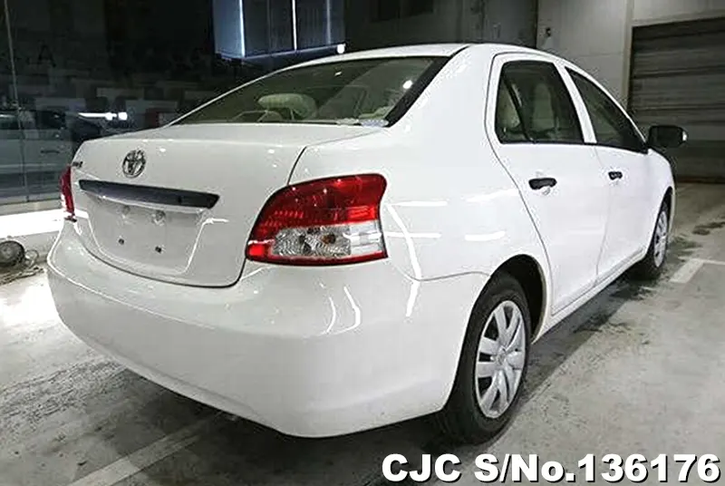 Toyota Belta in White for Sale Image 1