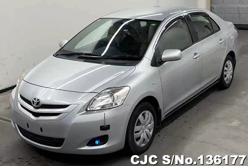 Toyota Belta in Silver for Sale Image 3