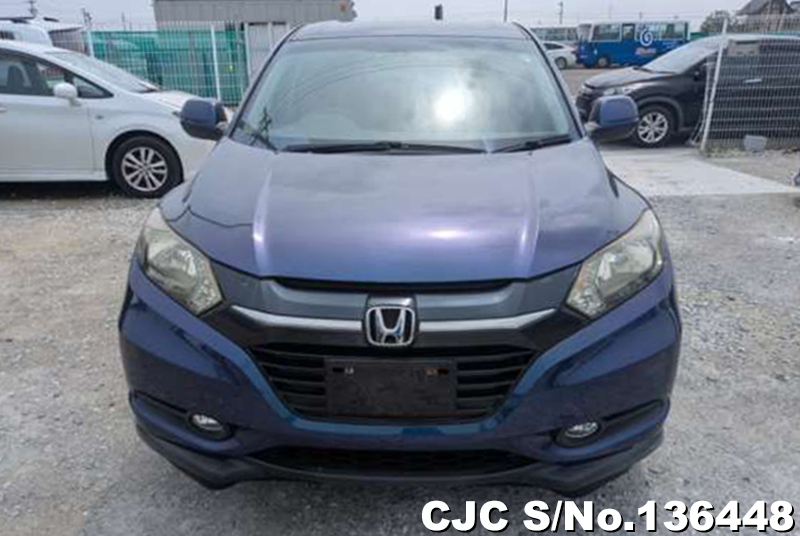 Honda Vezel in Blue for Sale Image 4