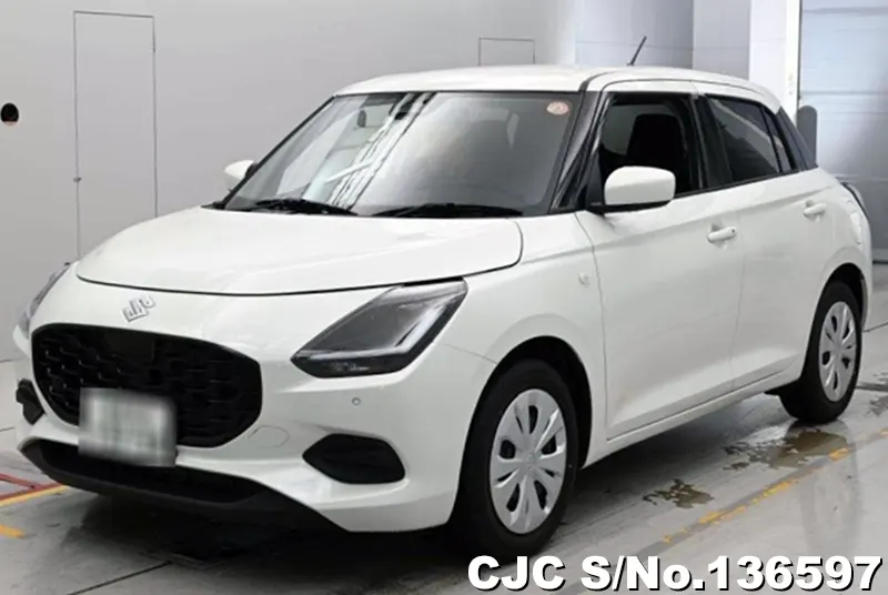 Suzuki Swift in White Pearl for Sale Image 3