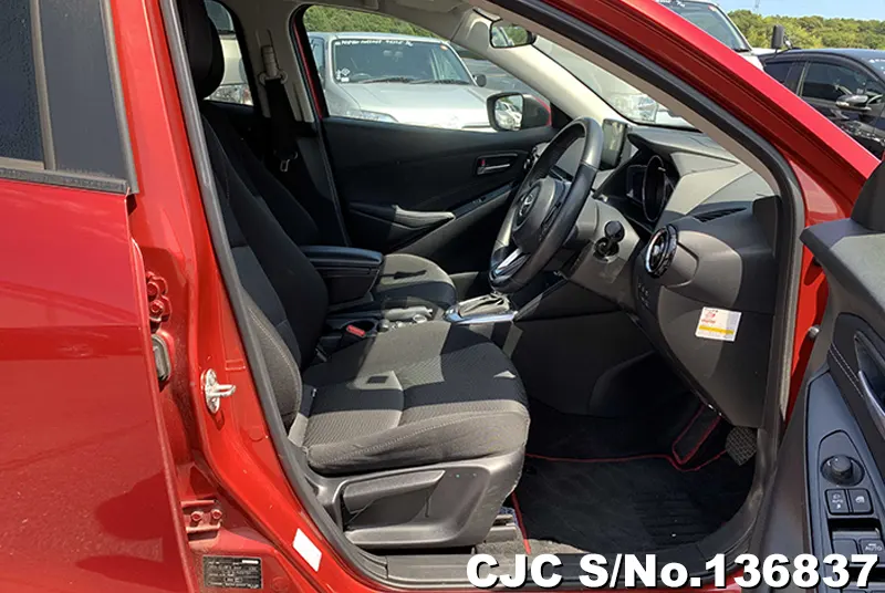 Mazda Demio in Red for Sale Image 10