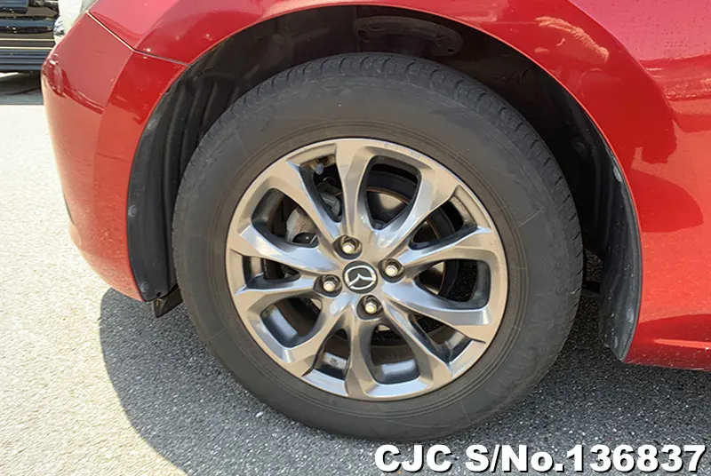 Mazda Demio in Red for Sale Image 15