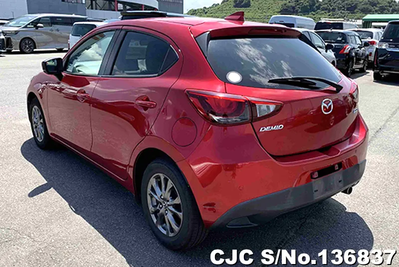 Mazda Demio in Red for Sale Image 1
