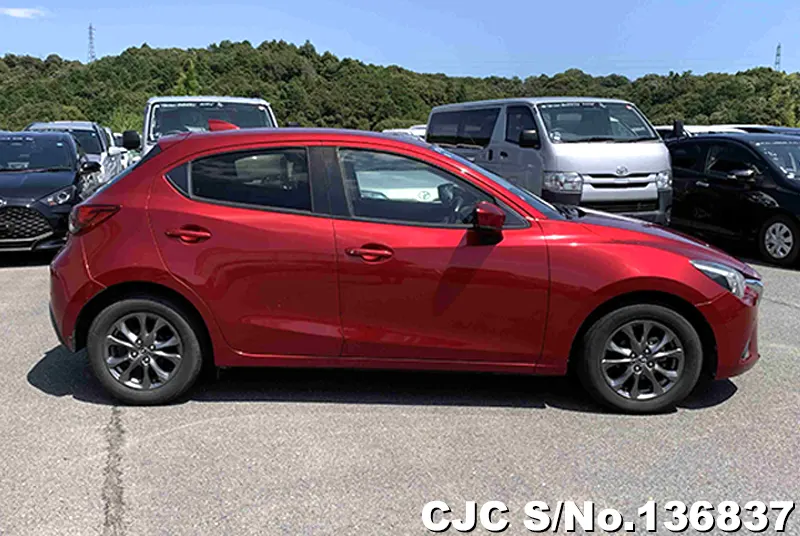 Mazda Demio in Red for Sale Image 6