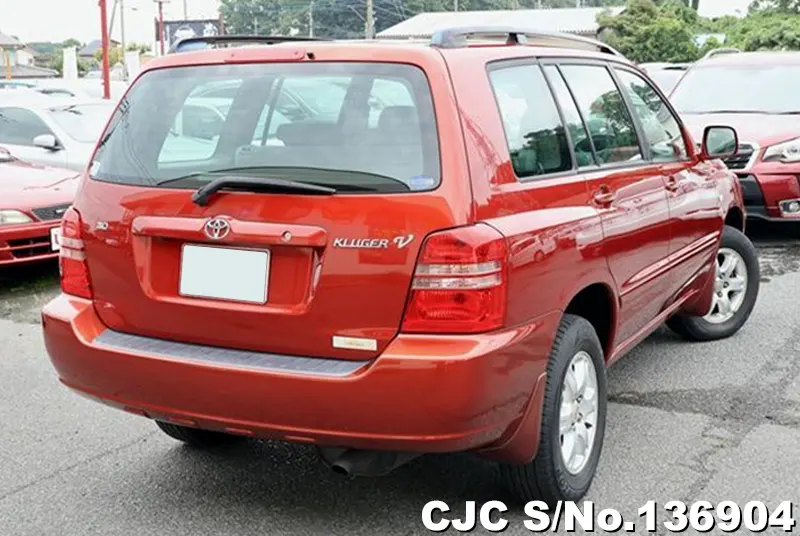 Toyota Kluger in Red for Sale Image 2