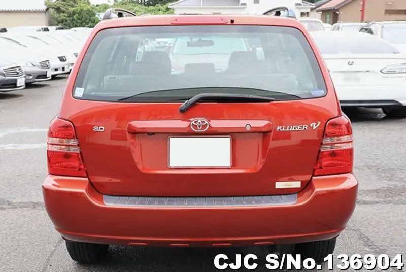 Toyota Kluger in Red for Sale Image 5