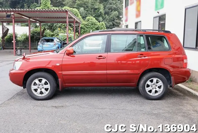 Toyota Kluger in Red for Sale Image 7
