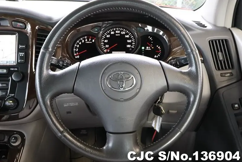 Toyota Kluger in Red for Sale Image 15