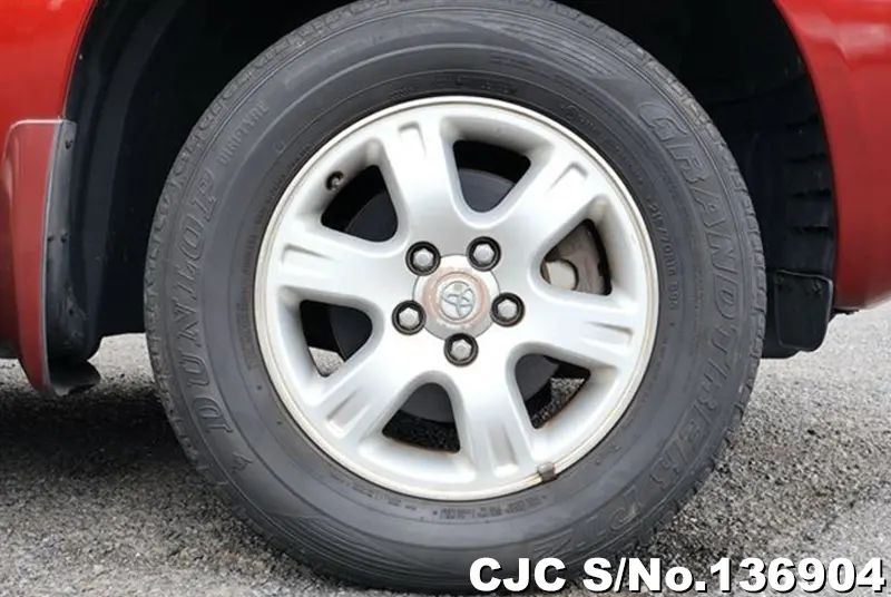 Toyota Kluger in Red for Sale Image 19