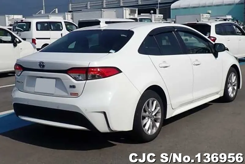 Toyota Corolla in White for Sale Image 1