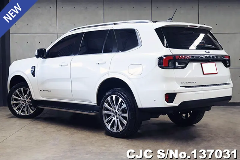 Ford Everest in White for Sale Image 1