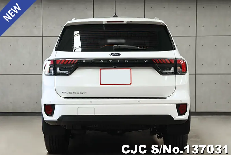 Ford Everest in White for Sale Image 3
