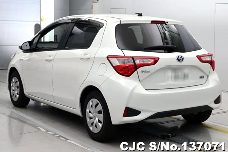 Toyota Vitz in White for Sale Image 1
