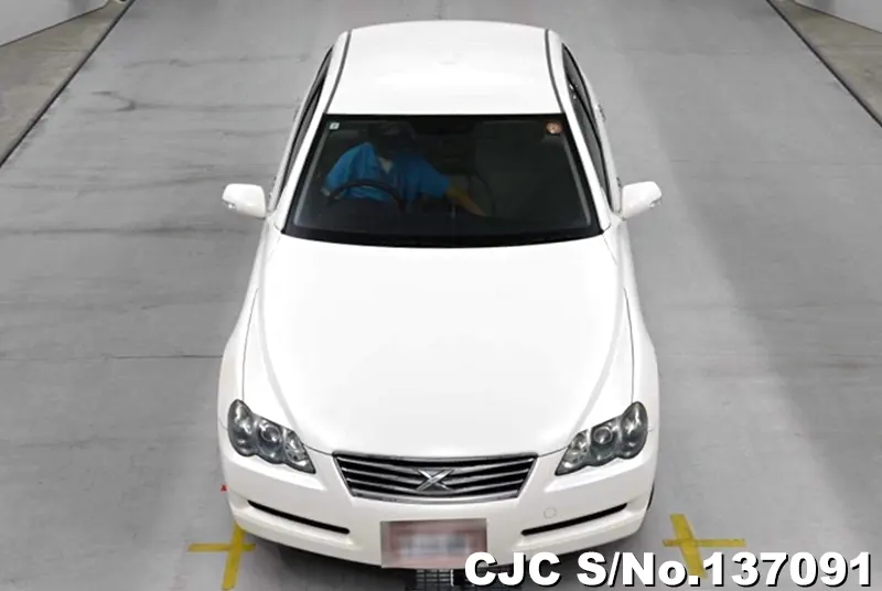 Toyota Mark X in White for Sale Image 4