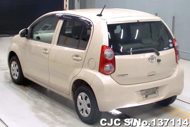 Toyota Passo in Beige for Sale Image 1
