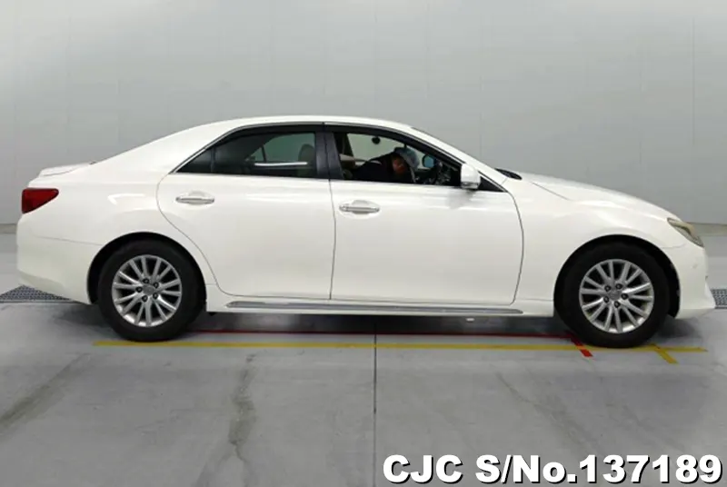 Toyota Mark X in White for Sale Image 6