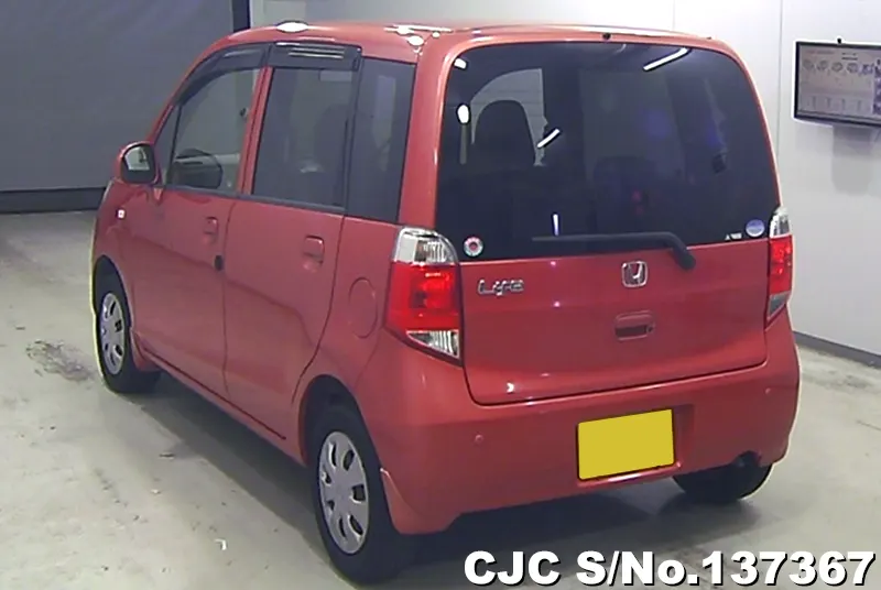 Honda Life in Red for Sale Image 1