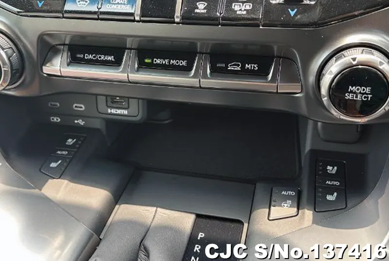 Lexus LX 600 in Black for Sale Image 12