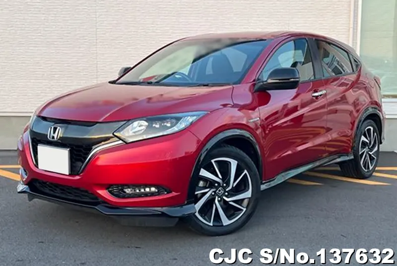 Honda Vezel in Red for Sale Image 2