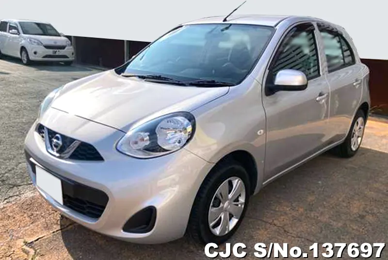 Nissan March in Silver for Sale Image 3