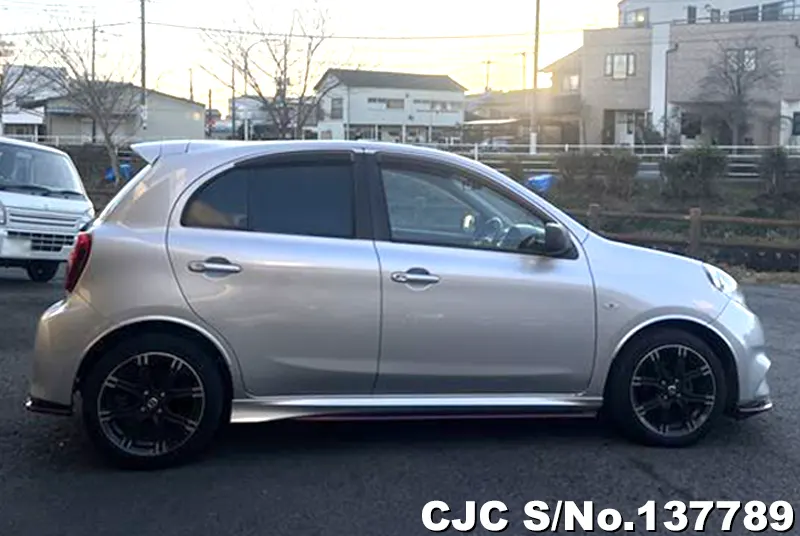 Nissan March in Silver for Sale Image 2