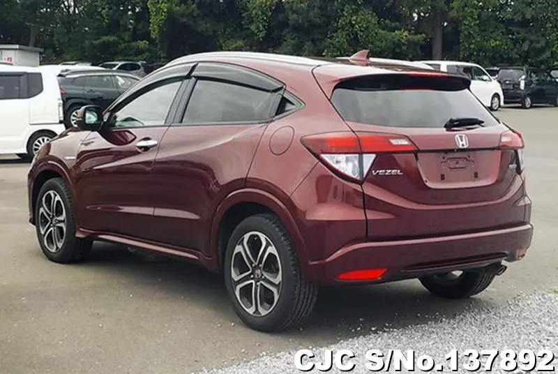 Honda Vezel in Wine for Sale Image 1