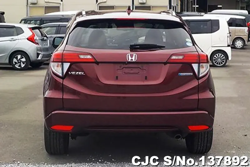 Honda Vezel in Wine for Sale Image 5