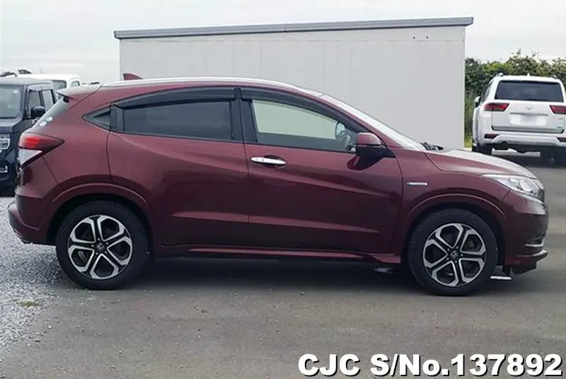 Honda Vezel in Wine for Sale Image 6