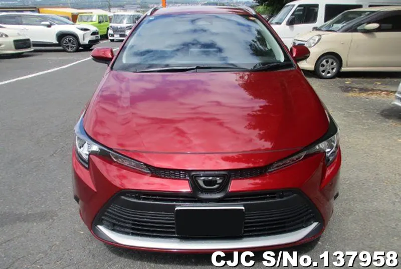 Toyota Corolla Touring in Red for Sale Image 4