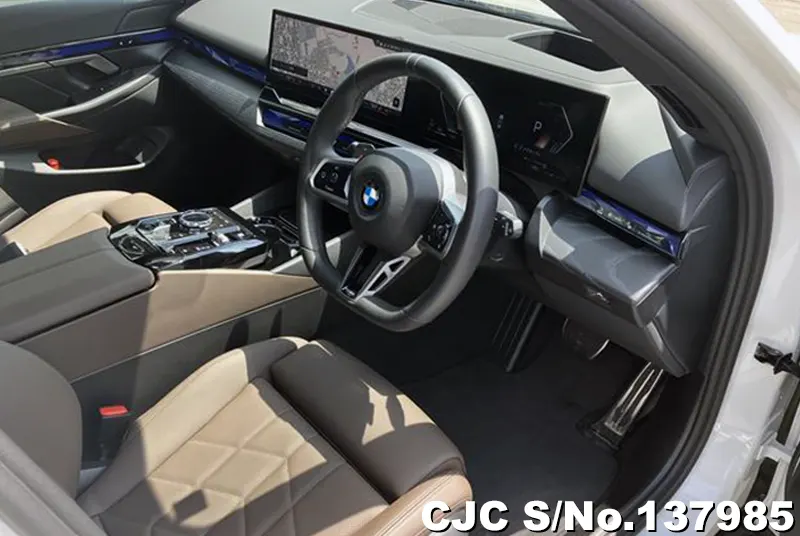 BMW 5 Series in White for Sale Image 9