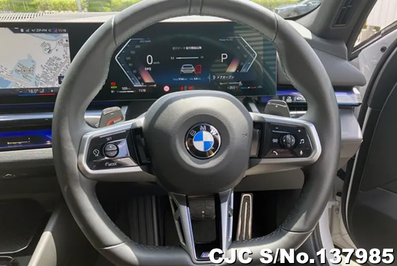 BMW 5 Series in White for Sale Image 11
