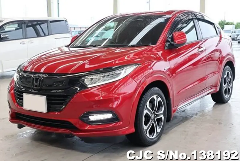 Honda Vezel in Red for Sale Image 3