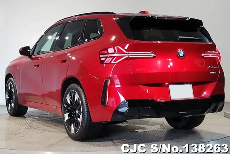 BMW X3 in Red for Sale Image 1