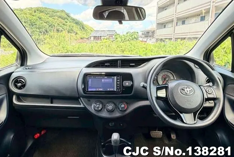 Toyota Vitz in Silver for Sale Image 12