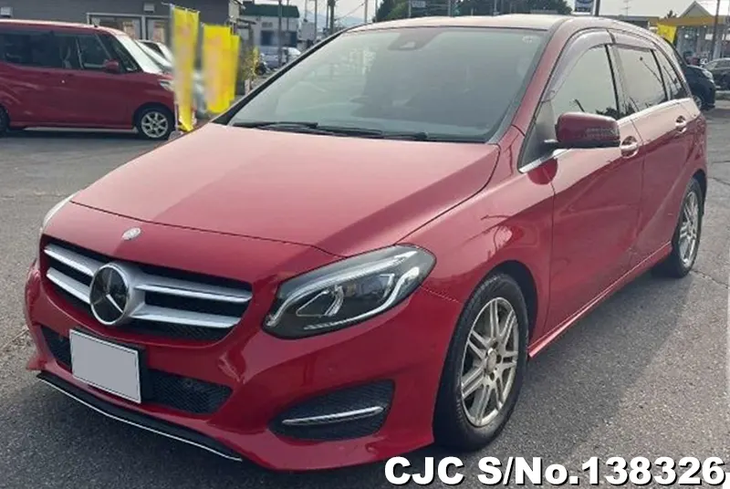 Mercedes Benz B Class in Red for Sale Image 3