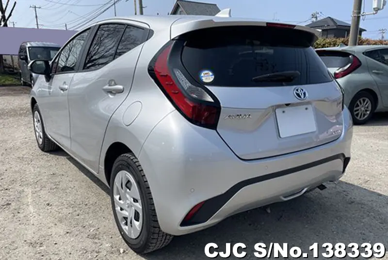 Toyota Aqua in Silver for Sale Image 1
