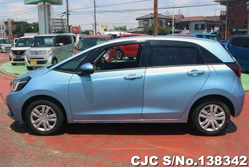 Honda Fit in Blue for Sale Image 2