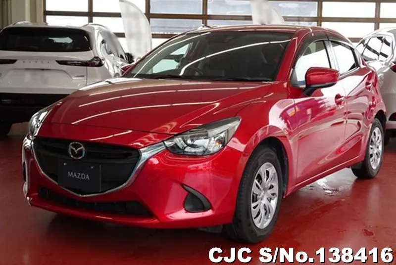 Mazda Demio in Red for Sale Image 3